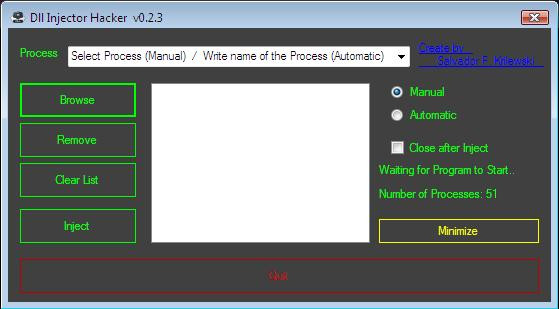 Injector Download - downloads dll injector hacker toolslib