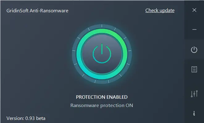 Protection enabled. GRIDINSOFT Anti-Ransomware. Beta Protection для андроида. Картинки ANTIRANSOMWARE 2020.